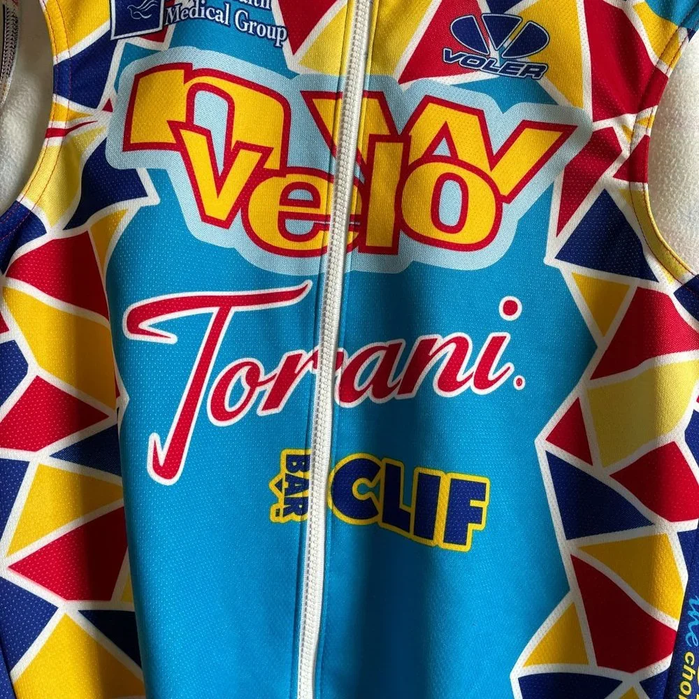 4/$25‎ Voler USA Windtex Cycling Team Vest Jersey Jacket Full Zipper Size Large - Picture 5 of 14